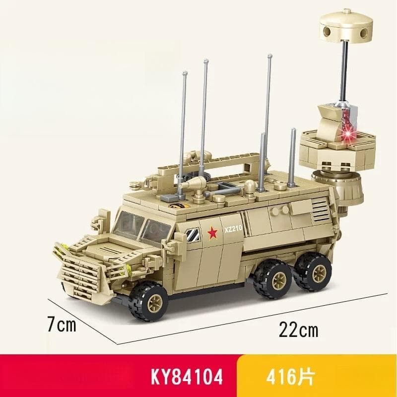 WW2 Military Vehicles Armored Tank Transportor SWAT Army Soldiers Car Building Blocks Toy Matching Assembly Boys Childrens Birthday Gift No Box