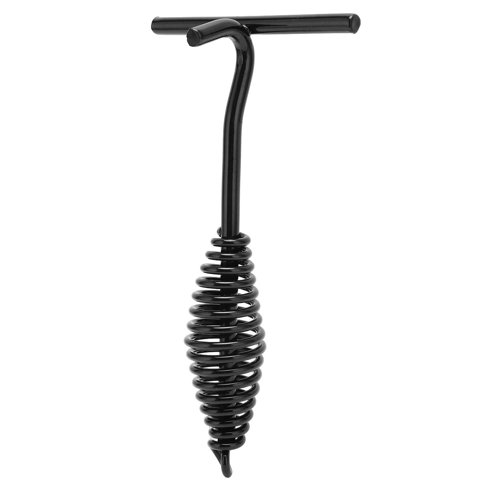 Lid Lifter 26CM Length Spiral Handle Black Finish Iron Extended Design Comfortable Hold Camp Dutch