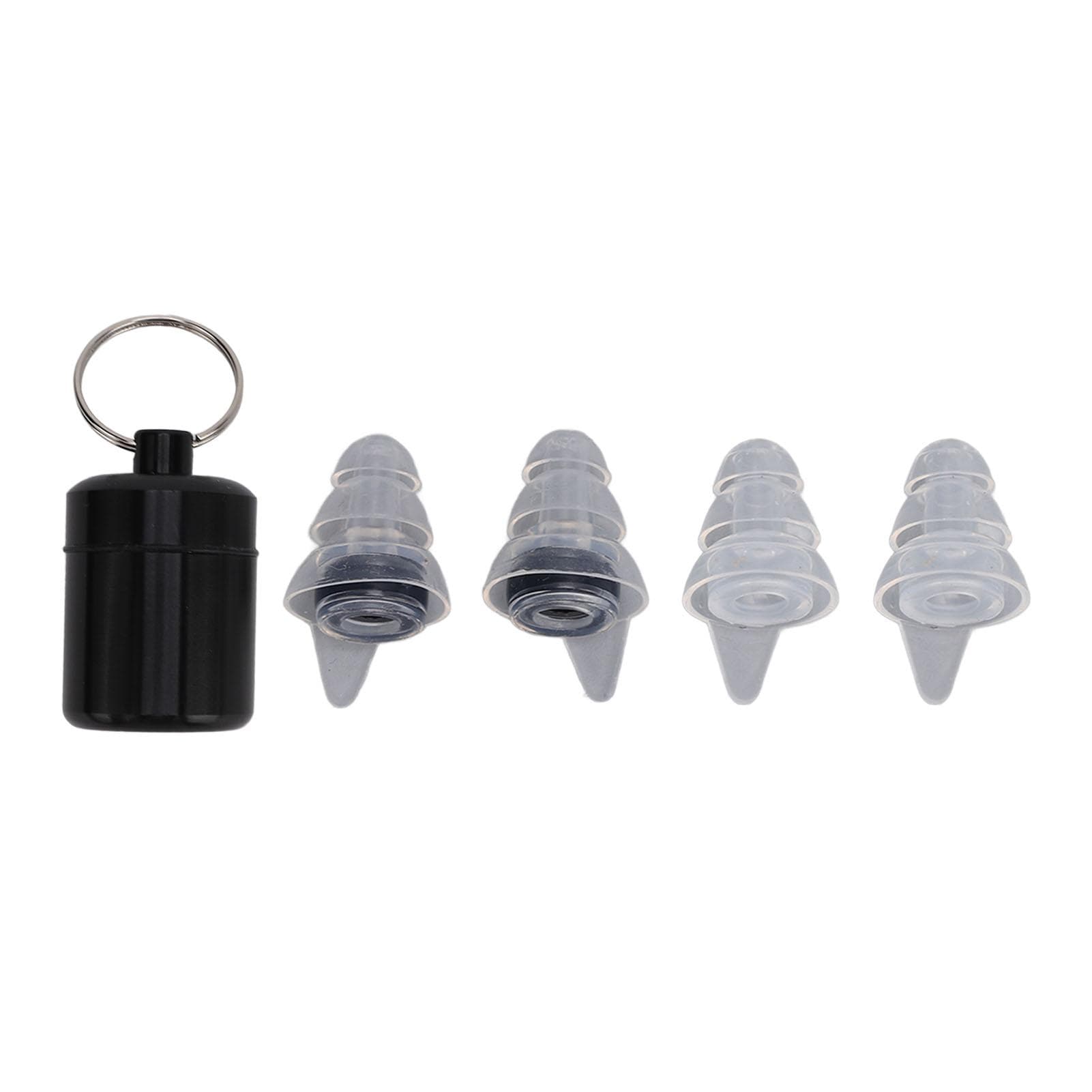 4Pcs Concert Ear Plugs Noise Reduction Ergonomic Silicone Hearing Protection Musician Earplugs with