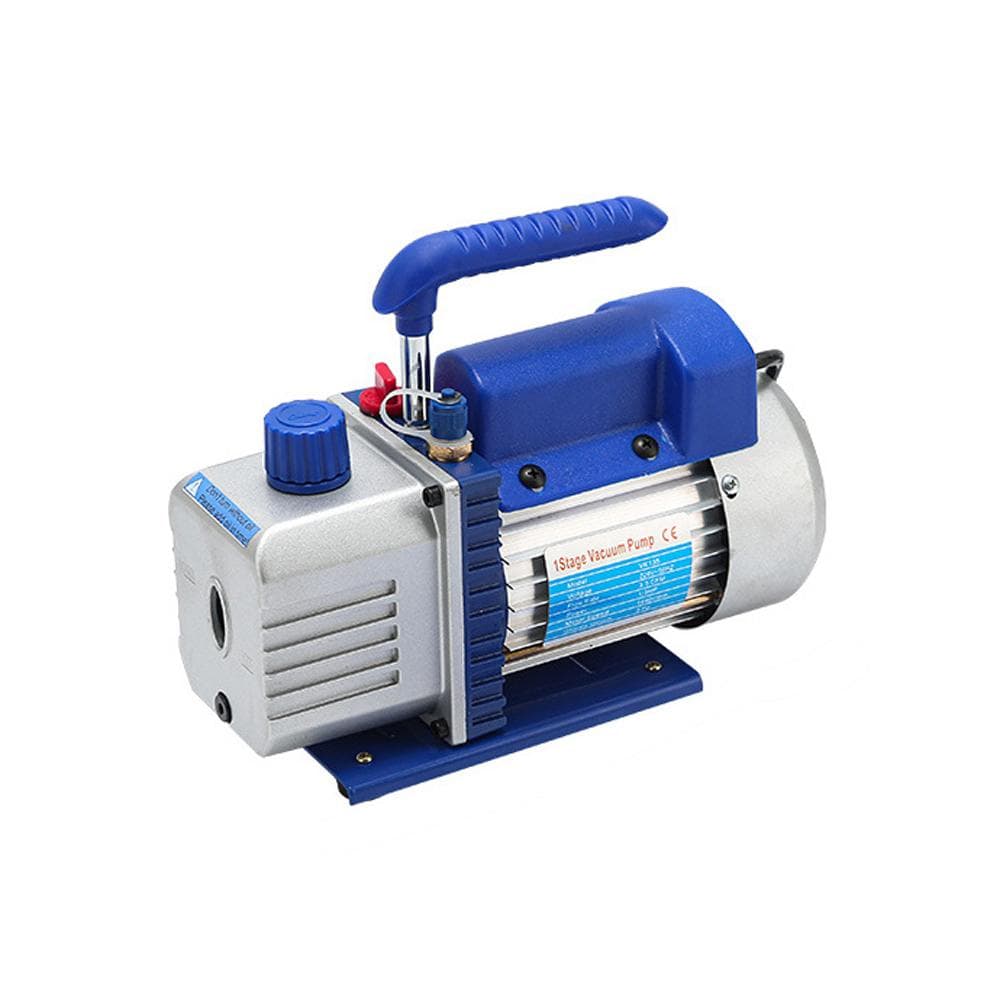 Handheld Integrated Vacuum Pump With Rotaional Piece Air-conditioner Maintenance Refrigerant 2.5CFM 220V 50HZ multicolour