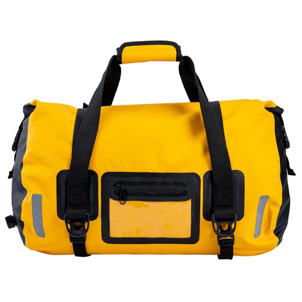 Waterproof Motorcycle Rearseat Bag Large Capacity Motorcycle Bag Universal Motorcycle Riding Rear 66L yellow