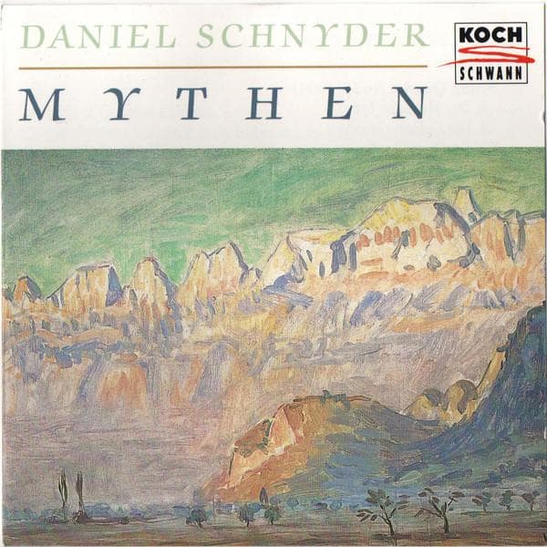 CD DANIEL SCHNYDER - Mythen 310170 Koch Schwann 1991 Europe Classical Used