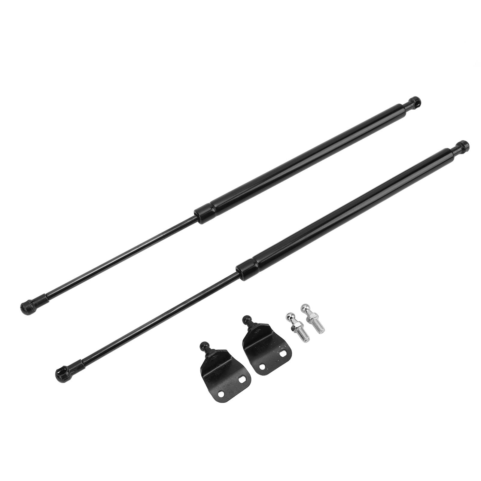 Pair Engine Hood Lift Support Gas Spring Shock Struts Carbon Steel Tube Replacement for Nissan 350Z