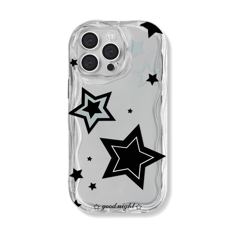 Stars Suitable for Apple 16 Promax Mobile Phone Case IPhone 14Plus Simple 13/12 All Inclusive 15plus iPhone 7