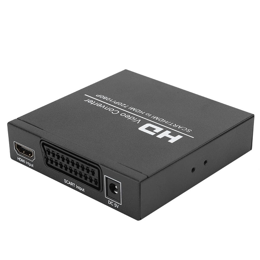 Iron Shell Low Power Consumption Digitalization Chip Processing ScartHD to HD Converter Portable EU Plug