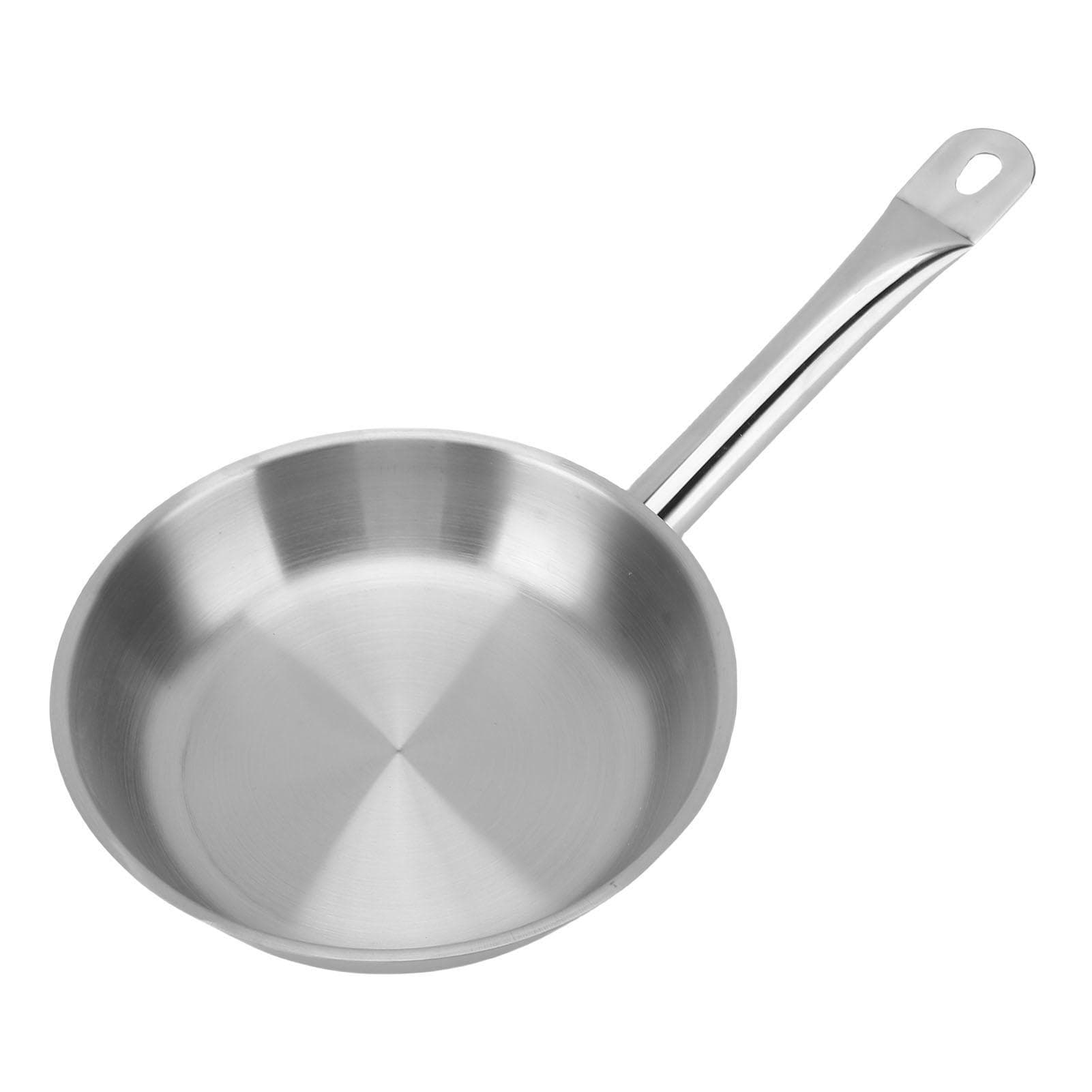 Non Stick Skillet 304 Stainless Steel 20cm Non Stick Frying Pan for All Cooktops Kitchen Supplies