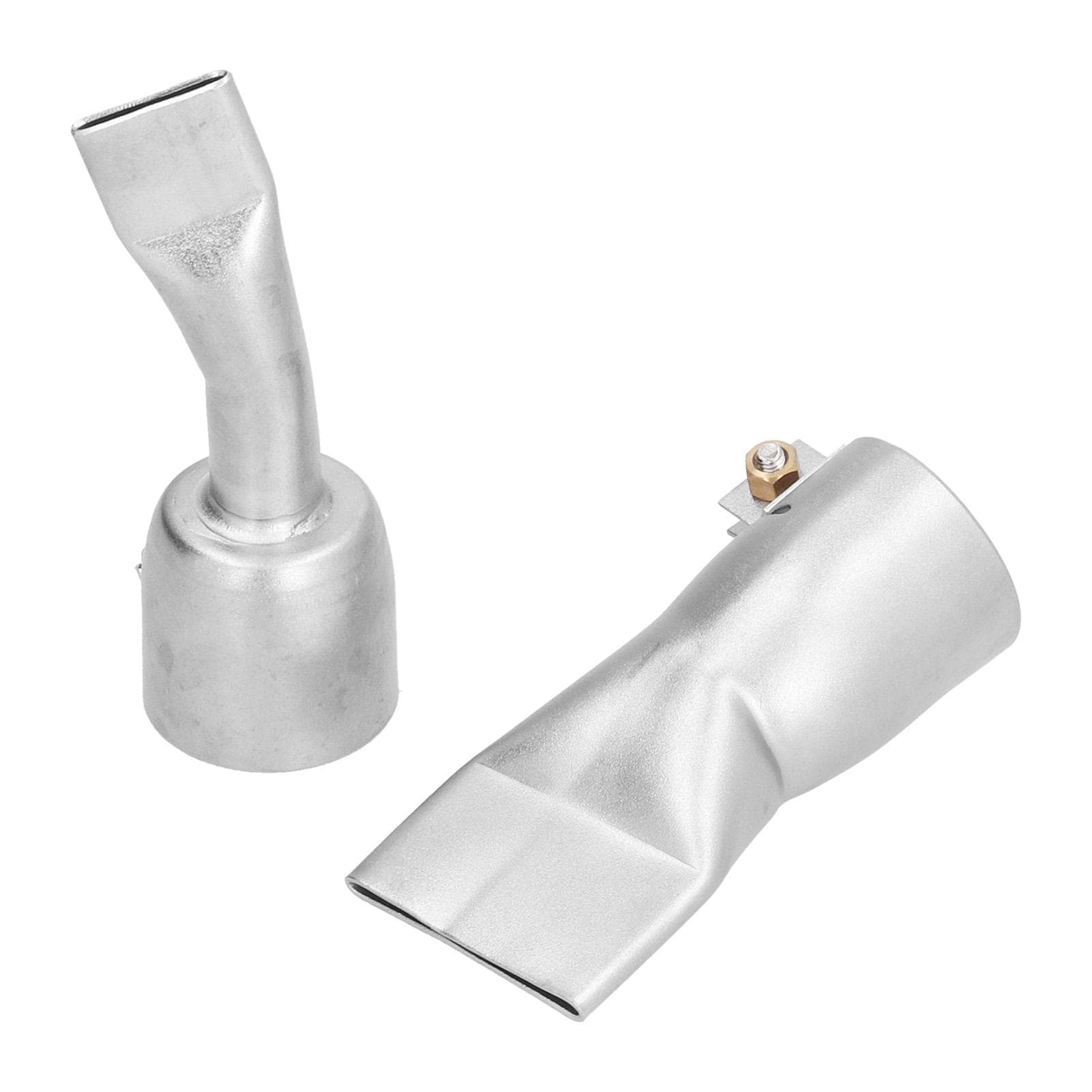 2 Pcs Flat Wide Mouth Nozzle Good Corrosion High Strength Heat Resisting Welding Accessories for