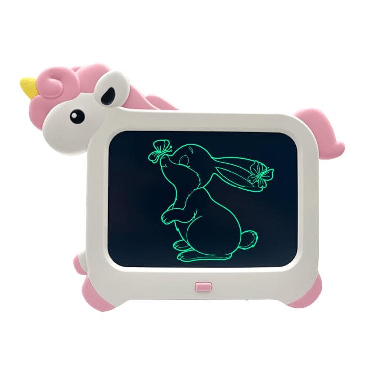 Cartoon Unicorn 8.5Inch LCD Writing Tablets Colorful Screen Drawing Pad Doodle Board Toy for Kids Gift