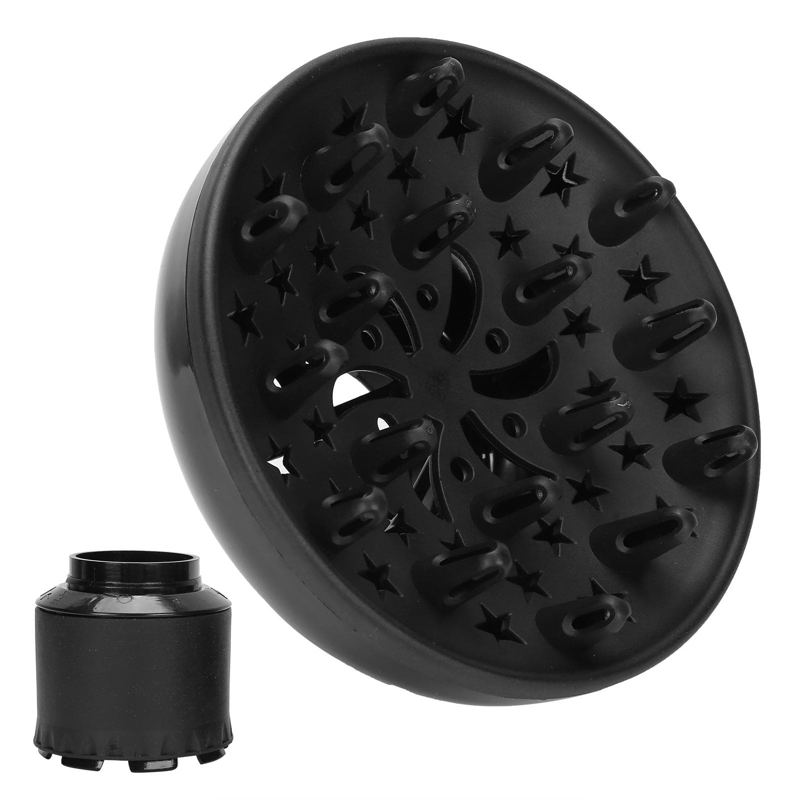 Professional Universal Hair Dryer Diffuser Curly Wavy Hair Blow Dryers Diffuser AccessoryWhite black