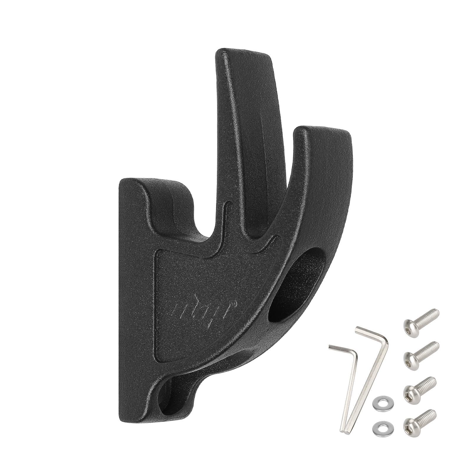 Ulip Electric Scooter Front Claw Hanger Aluminum Alloy Carrying Hooks Storage Hook Universal black