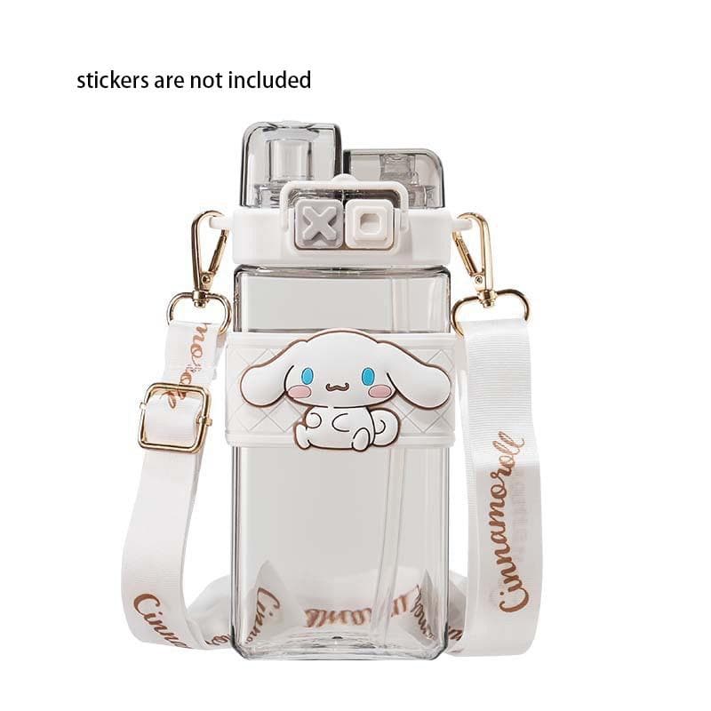 Stylish And Durable Kuroko Girls' School Water Bottle With Double Drinking Function Cinnamon