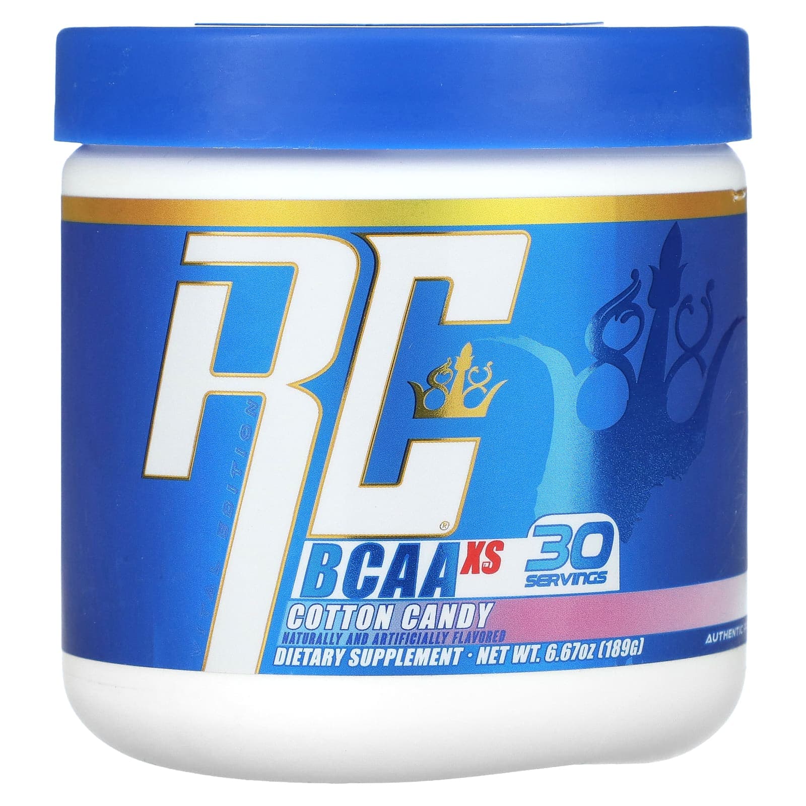 Ronnie Coleman, Vital Edition, BCAAXS, Cotton Candy, 6.67 oz (189 g)
