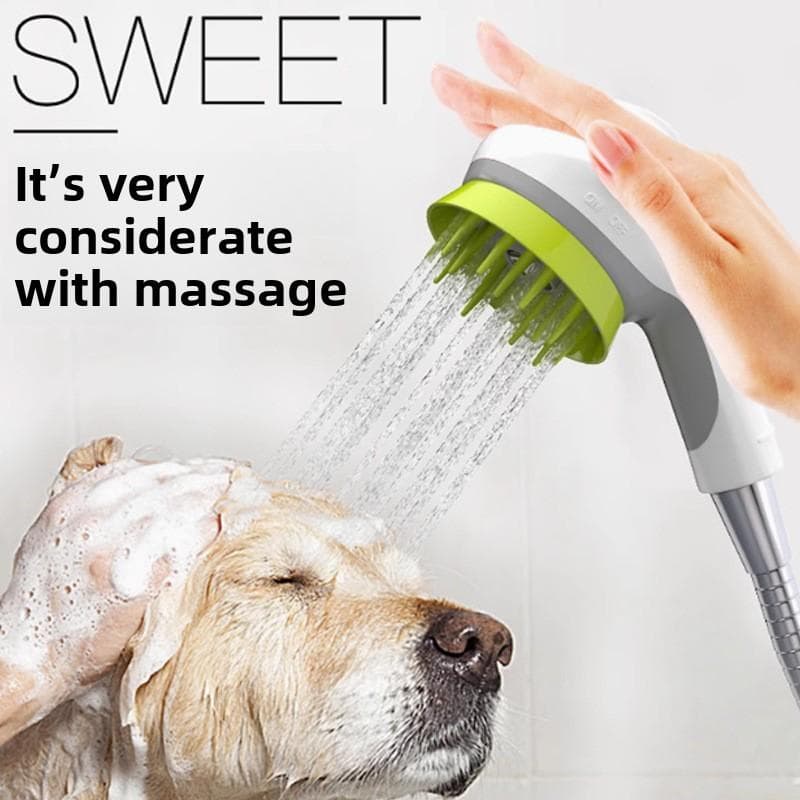 Hippie Dog Bath Massage Shower Head Pet Dog Special Massage Shower Cat Bath Cleaning Dog Supplies