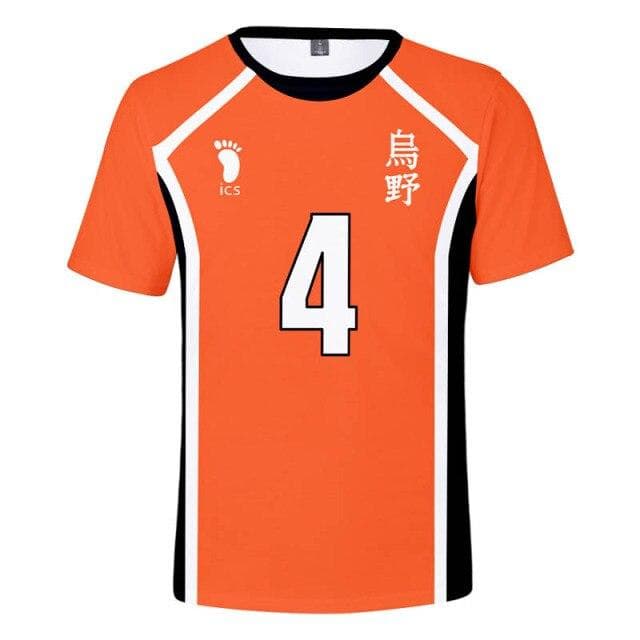 New Anime Haikyuu Cosplay Costume Hinata Shoyo 3d T -Shirt Karasuno High School Volleyball Tops Kageyama Tobio Teenage Sweatshirt XS