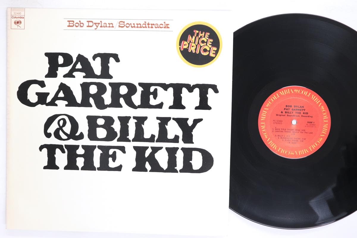 LP Record BOB DYLAN Pat Garrett Billy The Kid Origin PC32460 COLUMBIA US Rock Used
