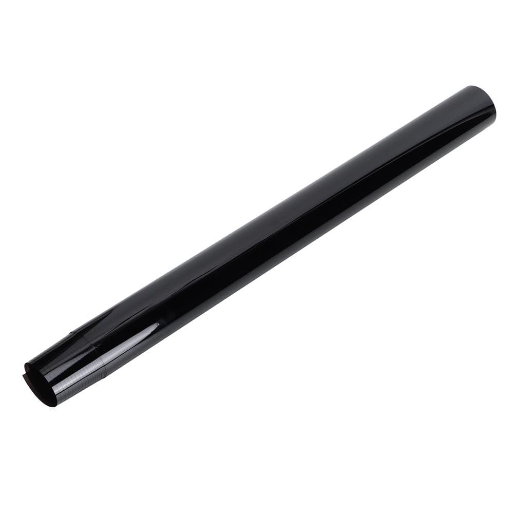 0.5x3 Meters One Way Black Color Sun Film Window Privacy Protection Film for Home Office  less than br more than