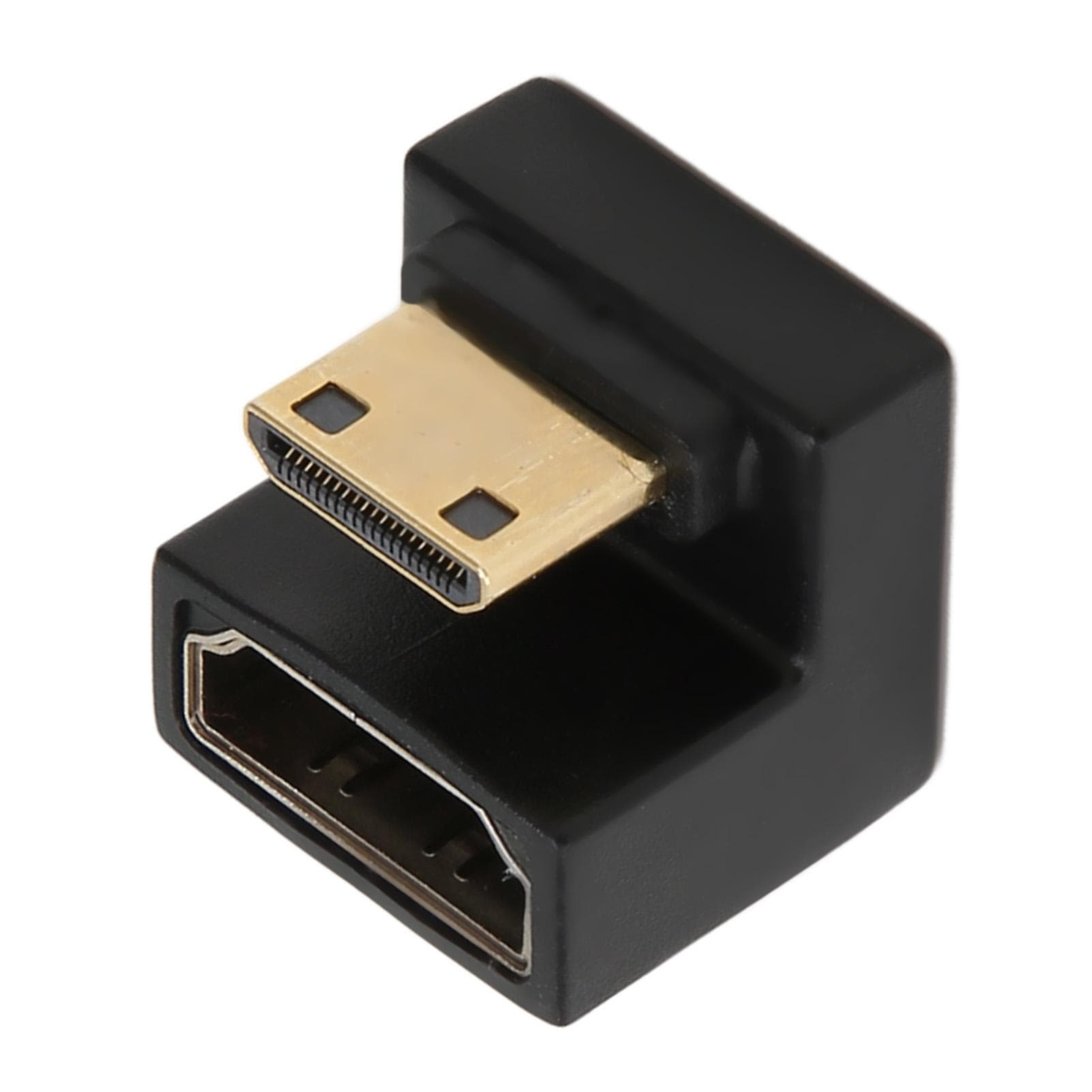 Mini HD to HD Adapter U Shaped Male to Female 8K 60Hz 4K 120Hz 48Gbps Mini HD to HD Converter for