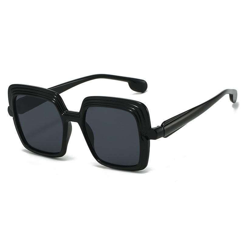 New Luxury Color Gradient Square Sunglasses Women Men Retro Brand UV400 Protection Trendy Fashion as  picture