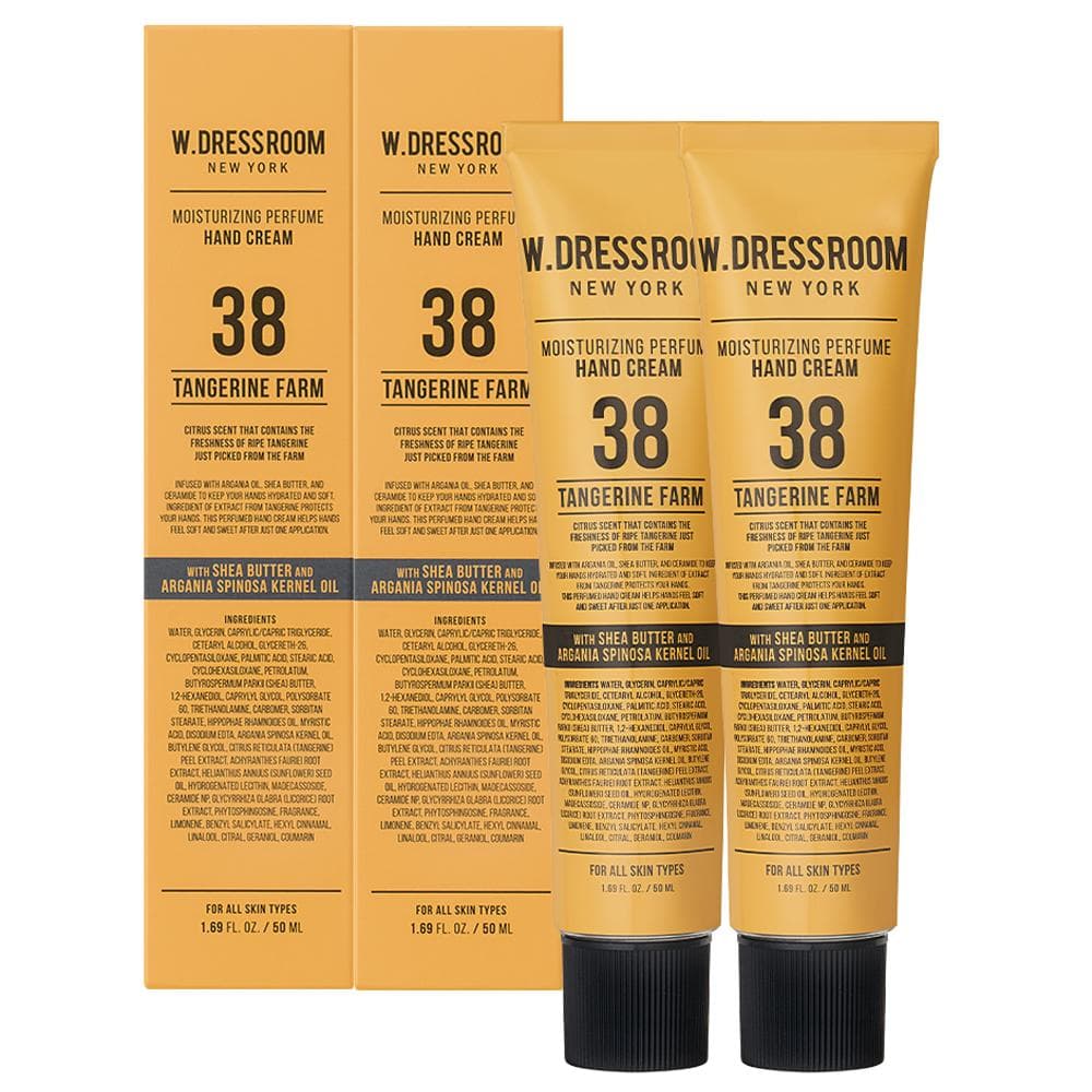 W Dress Room Perfume Hand Cream No 38 Tangerine Palm, 50ml, 2 units