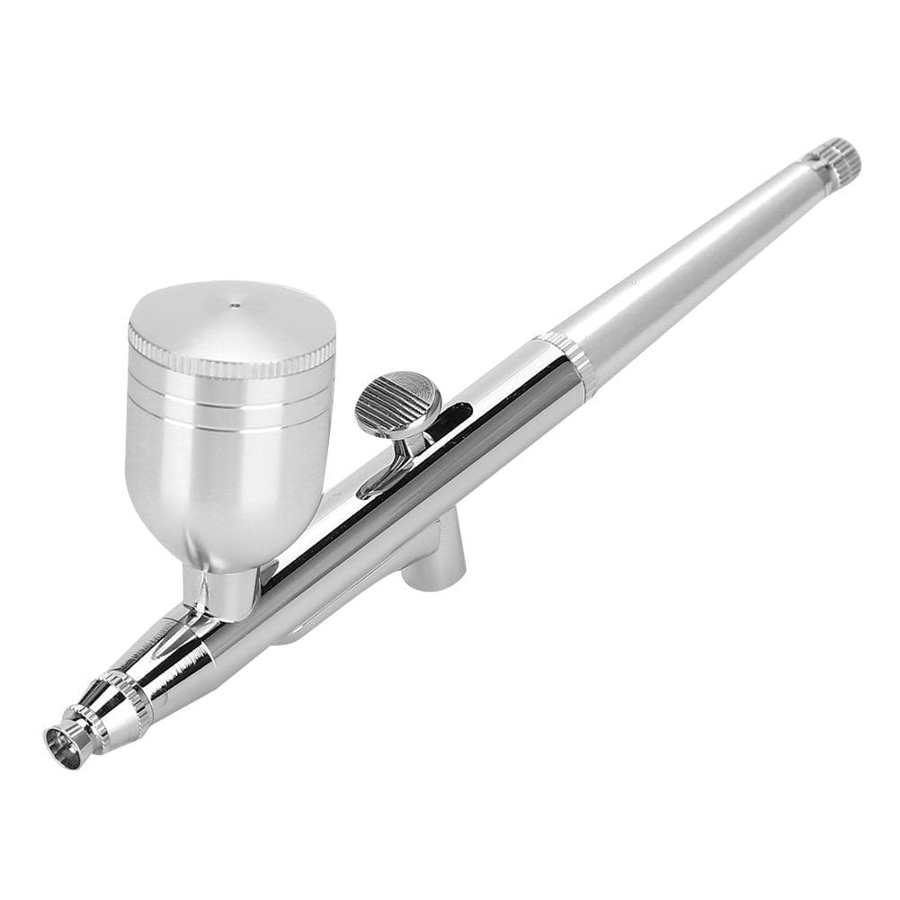 0.3mm Water Oxygen Sprayer Water Oxygen Injection Airbrush Spray Gun Device Accessories Silver silver