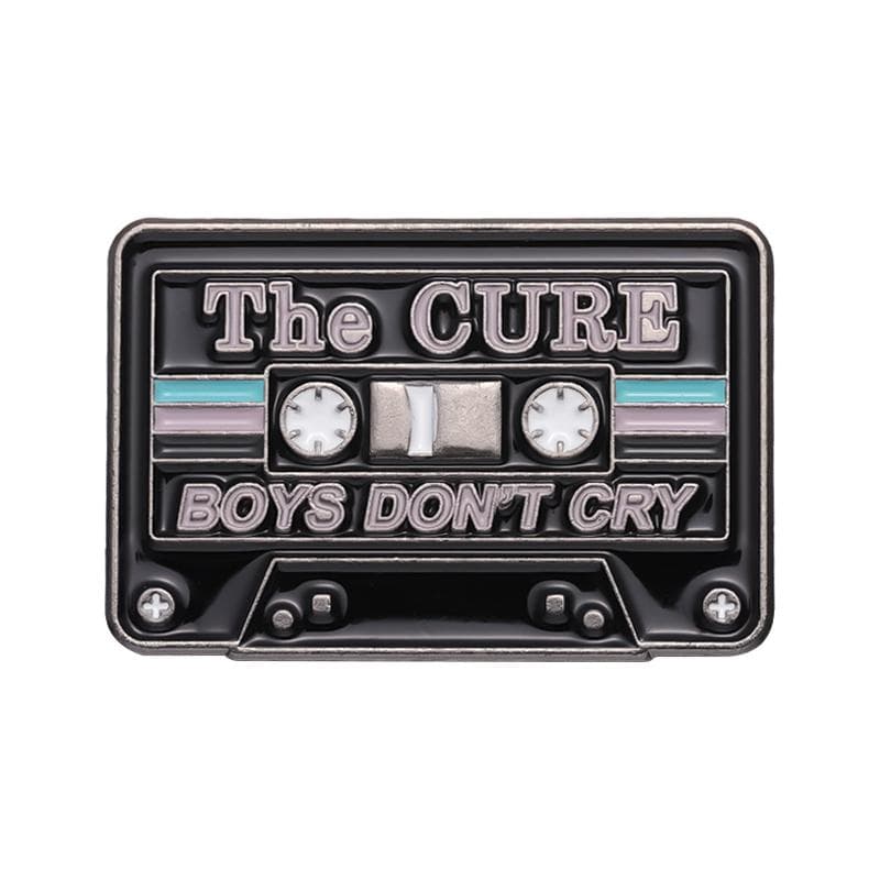 Music Tape Card Enamel Pins Custom Retro Tapes CD Badges Brooches Pleasures Punk Jewelry Metal Gifts To Music Students