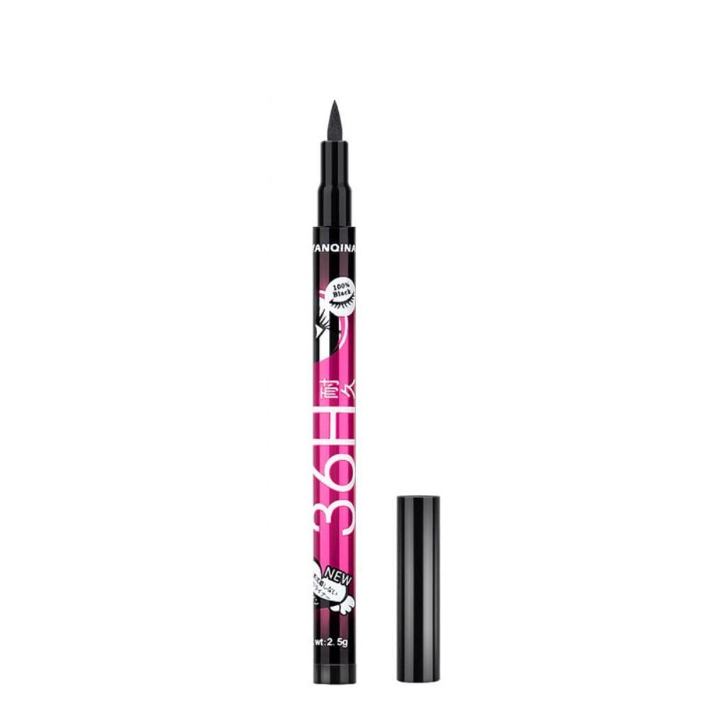 YANQINA Color Eyeliner 36h, Makeup, Waterproof Sweat, Anti -sweat, Non -faint Dry Eyeliner Pen Makeup 01