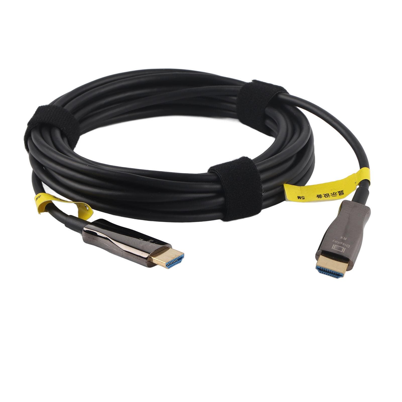 4K Fiber Optic HD Multimedia Interface Cable 4:4:4RGB HDR10 HDCP2.2 18Gbps HD One Direction Cord 5 Meters