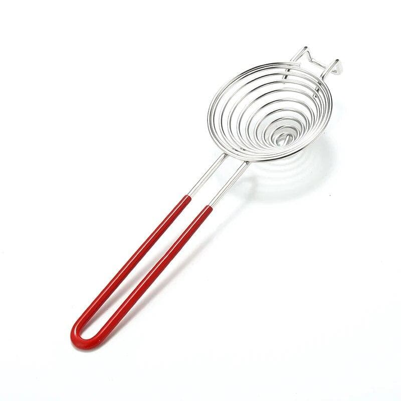 1 Pcs Spiral Stainless Steel Egg White Separator Portable Egg Yolk Divider With Long Handle Kitchen Tool
