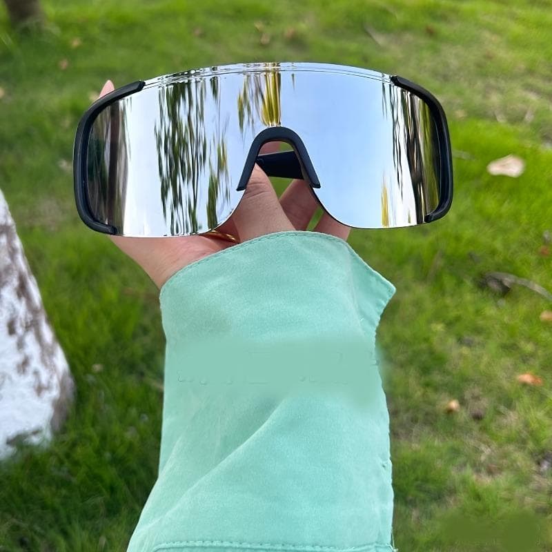 Women's Lightweight Oversized Glasses for Skiing Photography Easy To Carry Fashionable Eyewear