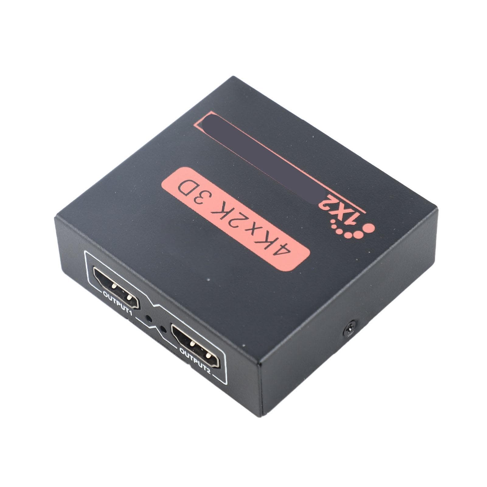 HD Multimedia Interface Splitter 1 in 2 Out HD Multimedia Interface Extender for Monitors LCD TVs EU Plug