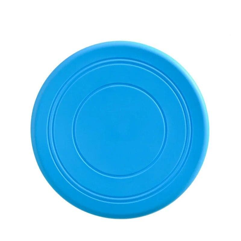 Flying Saucer Funny Dog Cat Toy Dog Game Flying Discs Resistant Chew Puppy Training Interactive Pet Supplies blue