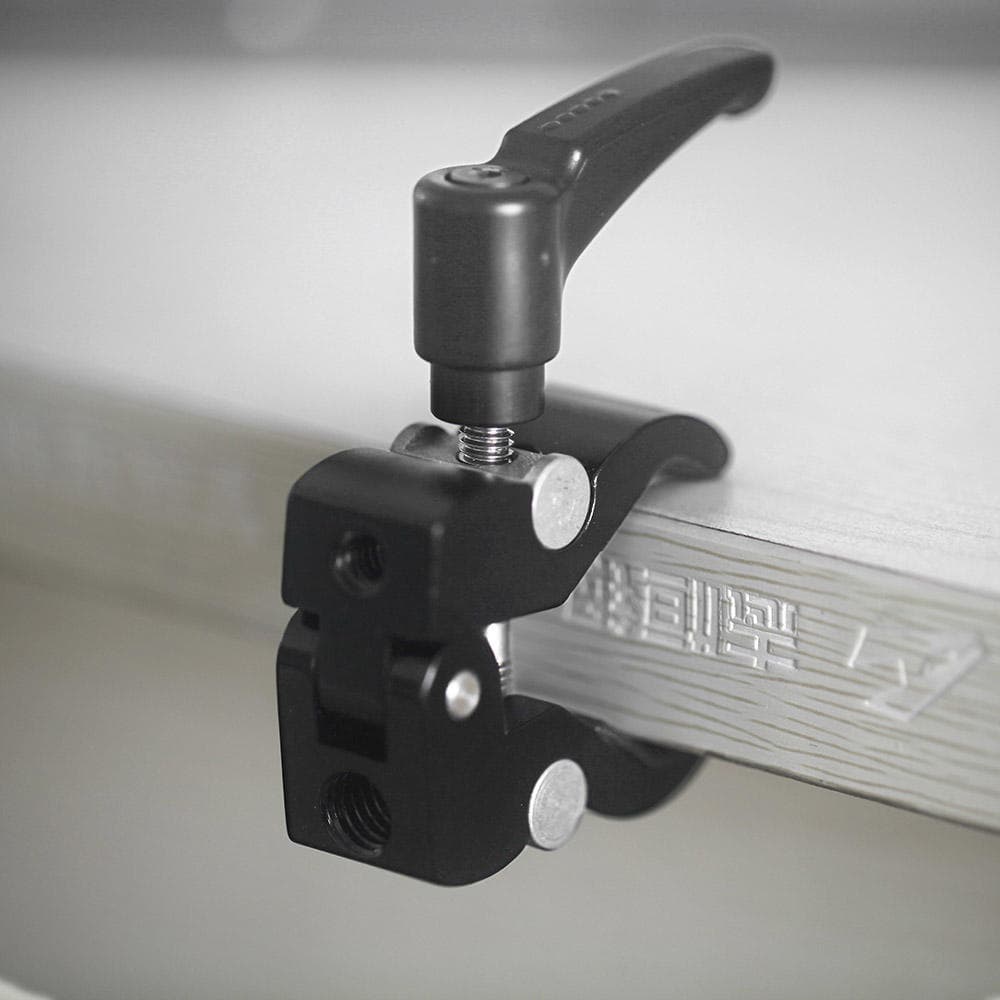 Clamp Camera Friction Arm Small Super  Crab Pliers Clip Small-size 4.9cm Black