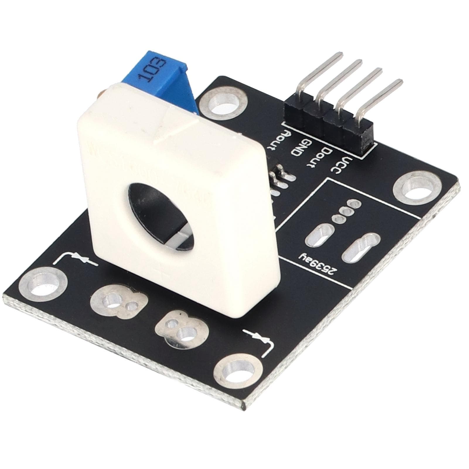 Hall Current Sensor Module Adjustable Short Circuit Overcurrent Protection Detector 70A WCS1700
