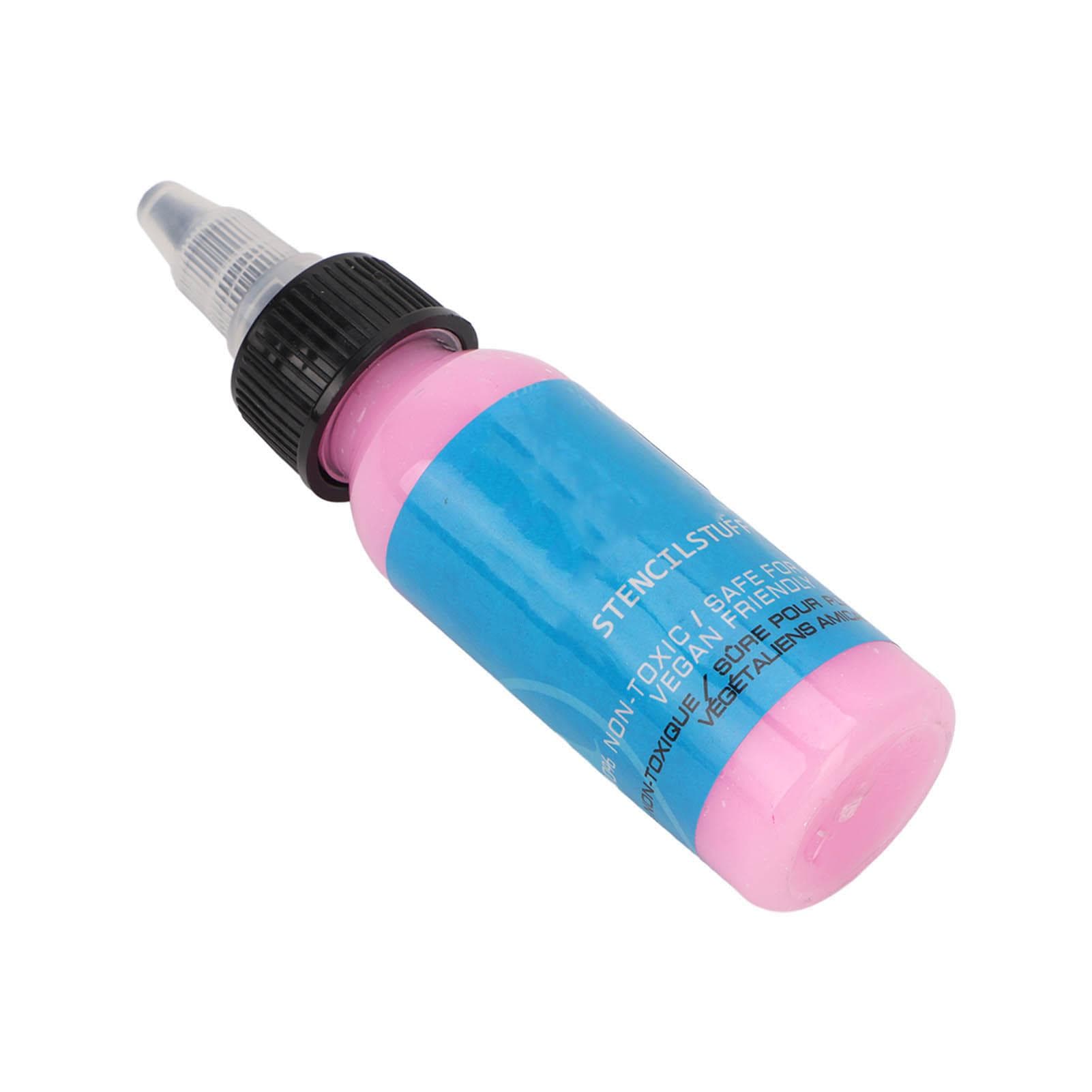 Pink Tattoo Transfer Cream Moisturize Skin Friendly Fast Print Long Lasting Tattoo Stencil