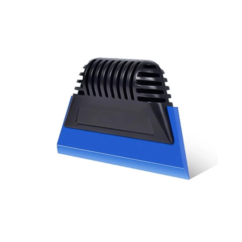 Silicone Scraper for Car Glass Rubber Squeegee Window Tint Tool Glass Water Wiper Mirror Cleaning Water Blade Car Accessories blue