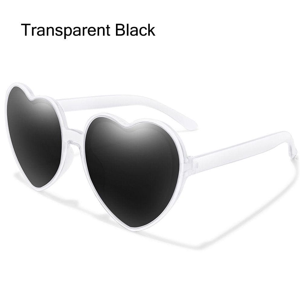Heart-Shaped Sunglasses for Women UV400 Protection Party Glasses Halloween Clout Goggle Stylish Accessories