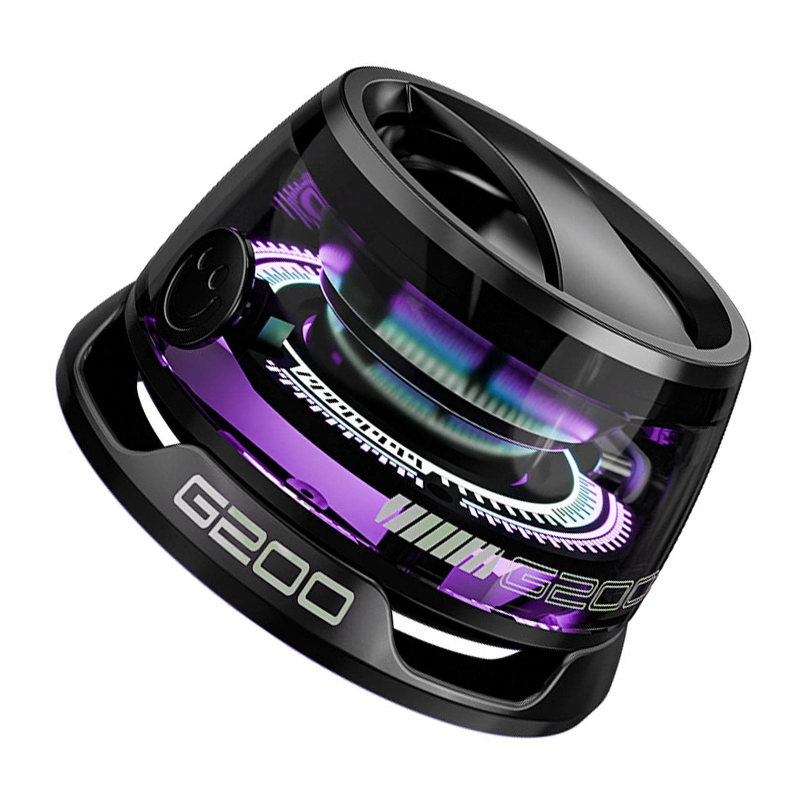 G200 Magnetic BT Speaker MultiPurpose Portable Cell Phone Holder for Metal Surface Wireless black