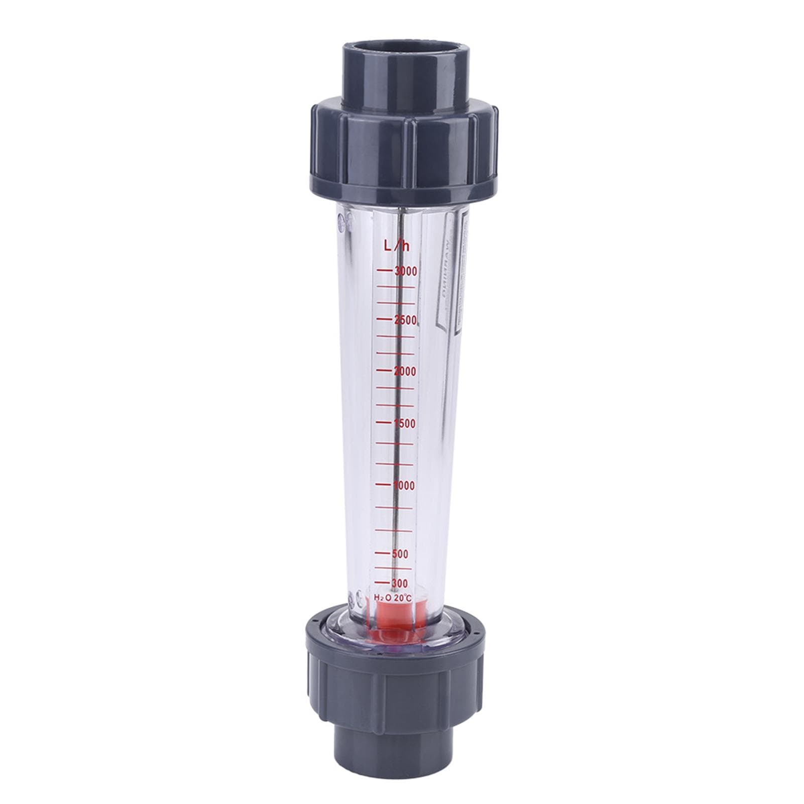 Plastic Tube Type LZS25 Flow Meter 3003000LH Water Rotameter