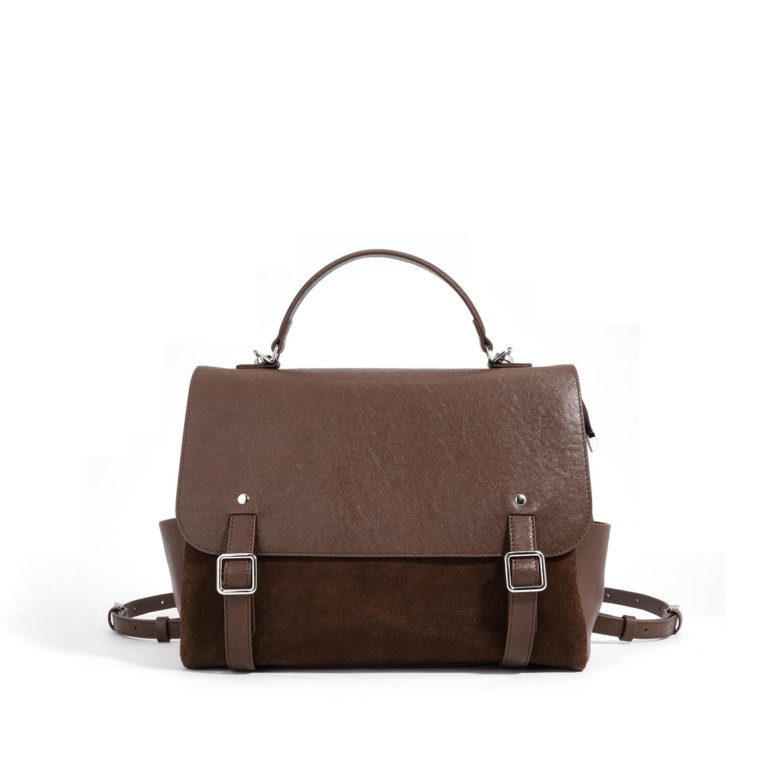 Backpack for Women, Niche Commuting and Travel, Lightweight Backpack, Single-shoulder, Large-capacity Tote Bag brown
