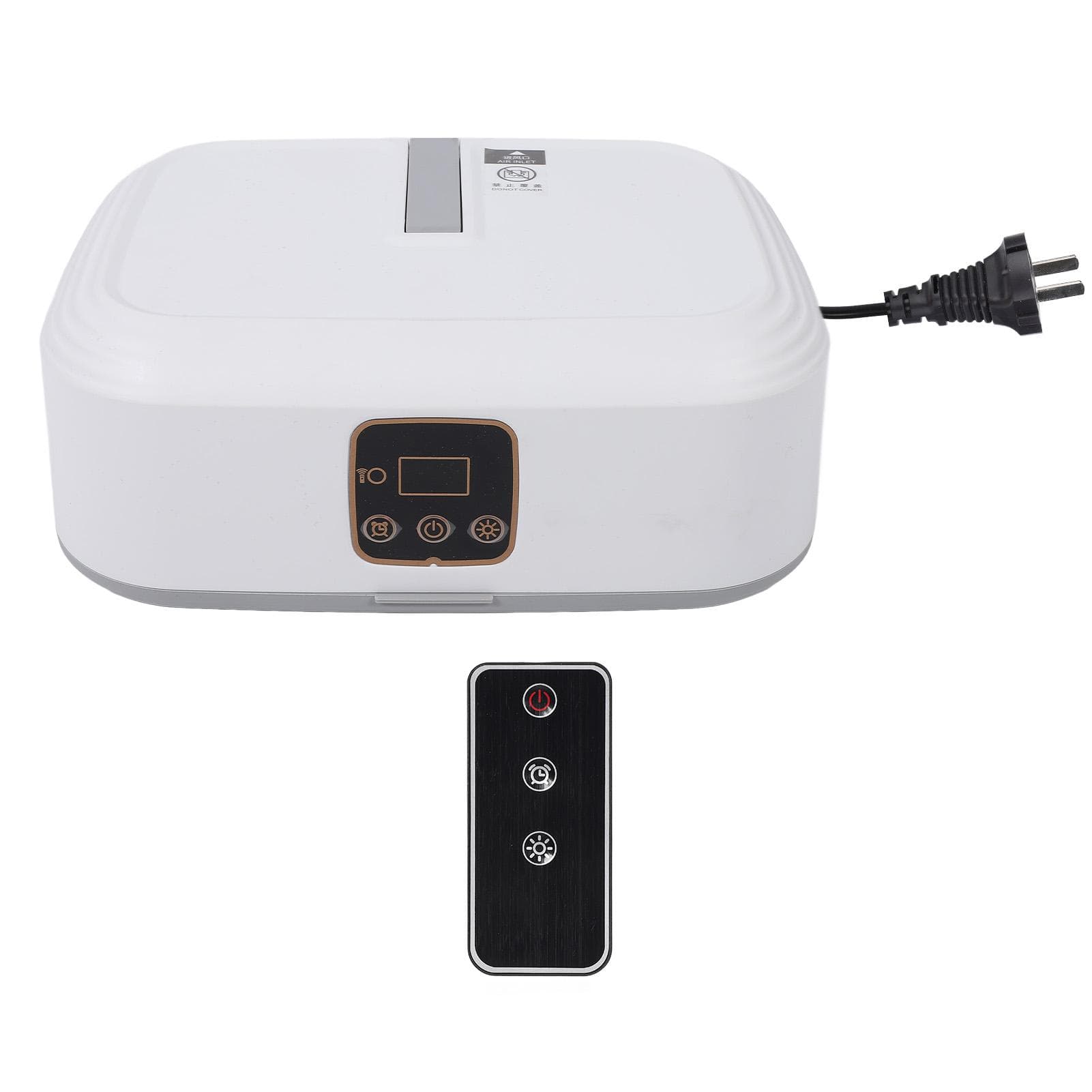 Portable Clothes Dryer Digital Display Multifunctional Foldable Electric Drying Machine GB Plug 110V