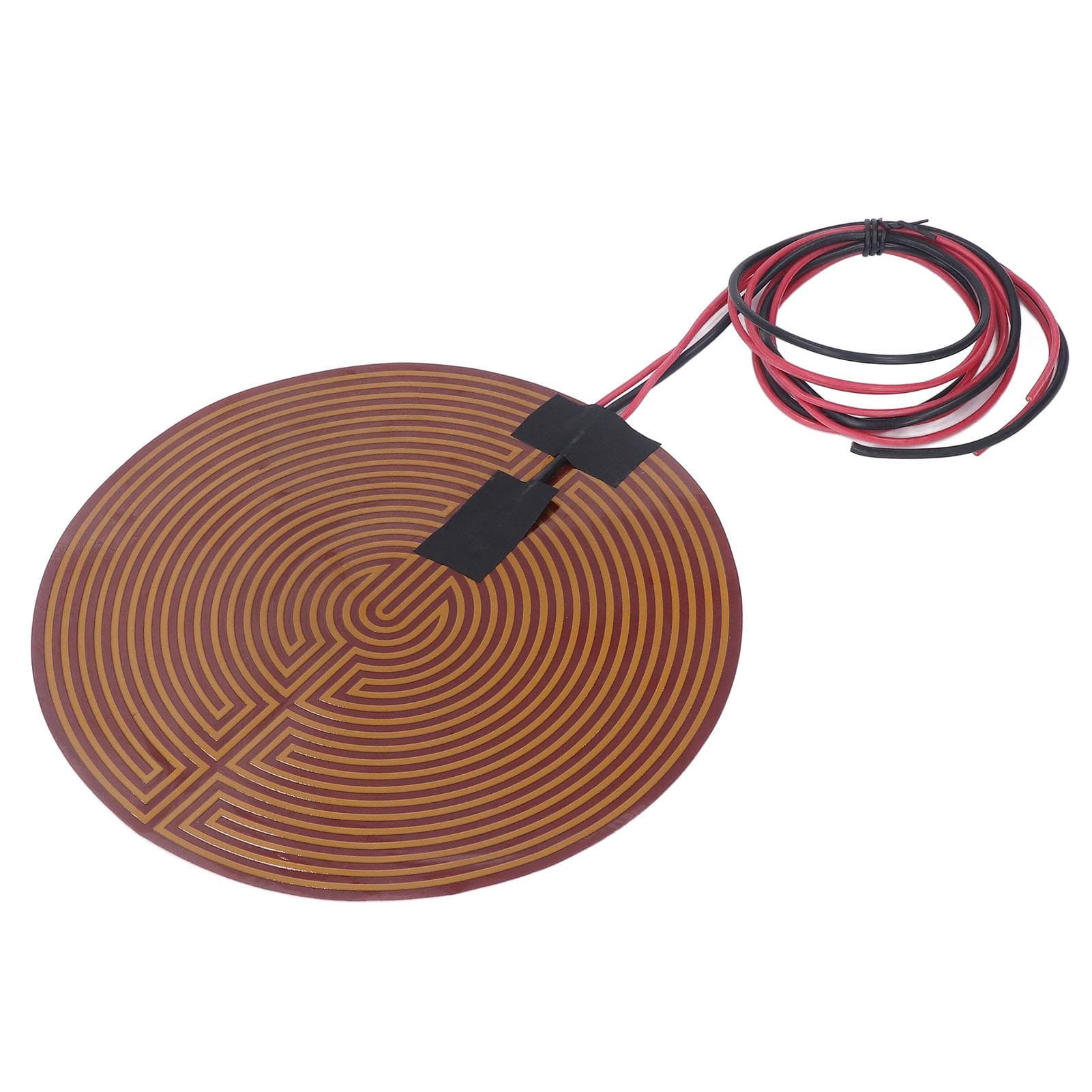 PI Heating Film 220mm Diameter Fast Heating Safe 100K Thermistor Strong Adhesive PI Polyimide Film
