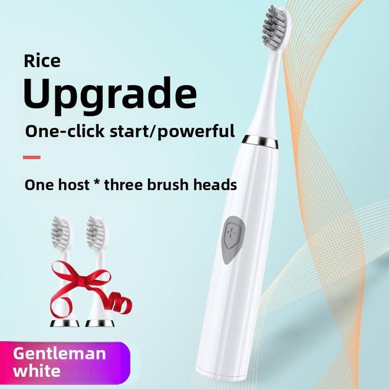 Smart Sonic Electric Toothbrush Couple, Non-Charging Full Body Washing Electric Toothbrush With battery