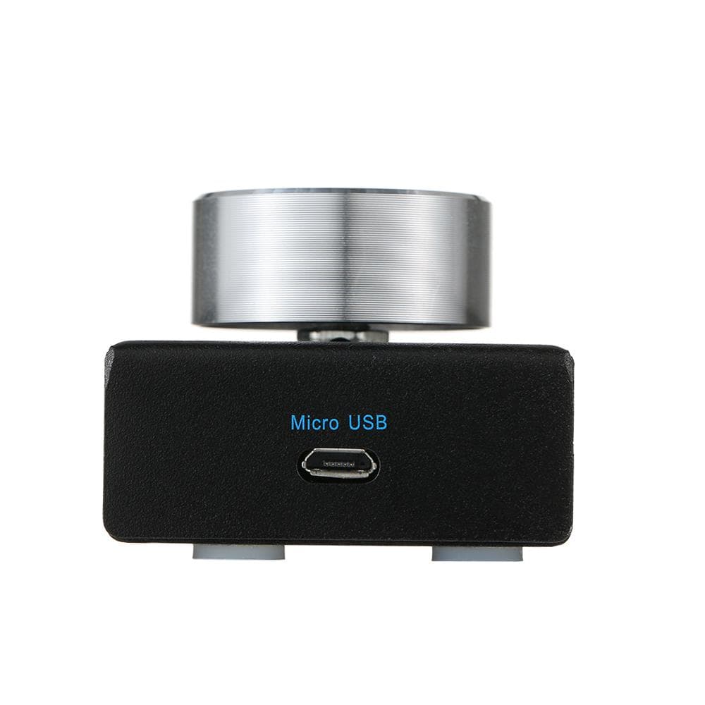 USB Volume Control Computer Speaker Audio Volume Controller Adjuster with One Key Mute Function PC black
