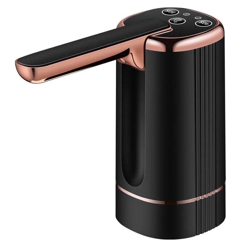 Water Dispenser Bottle Pump Electric Water Pump For Universal 2-5 Gallon Bottle Portable USB Charging Drinking Water Dispenser black