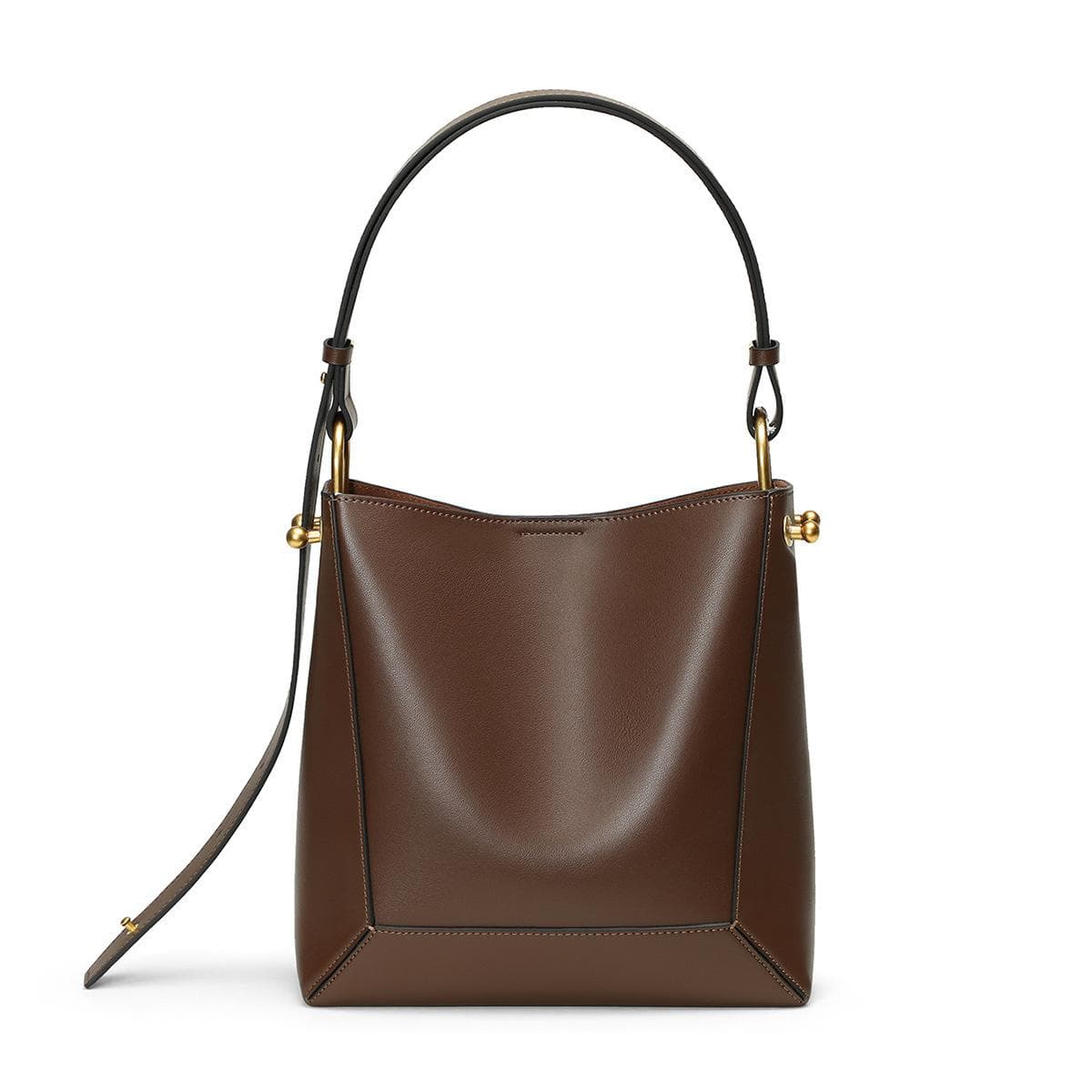 Senior Sense of Fashion One-shoulder Bucket Bag All-in-one Tote Crossbody Bag Light Luxury Leather Women's Bag