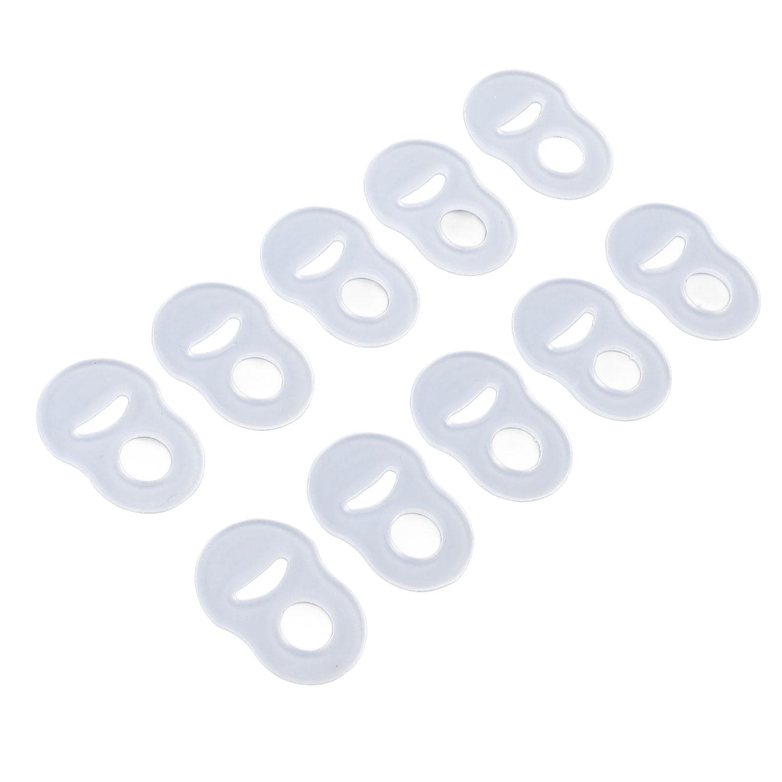 10 Pcs Toenail Corrector Ring Stretch Resistant Silicone Reusable Ingrown Toe Nail Correct Brace