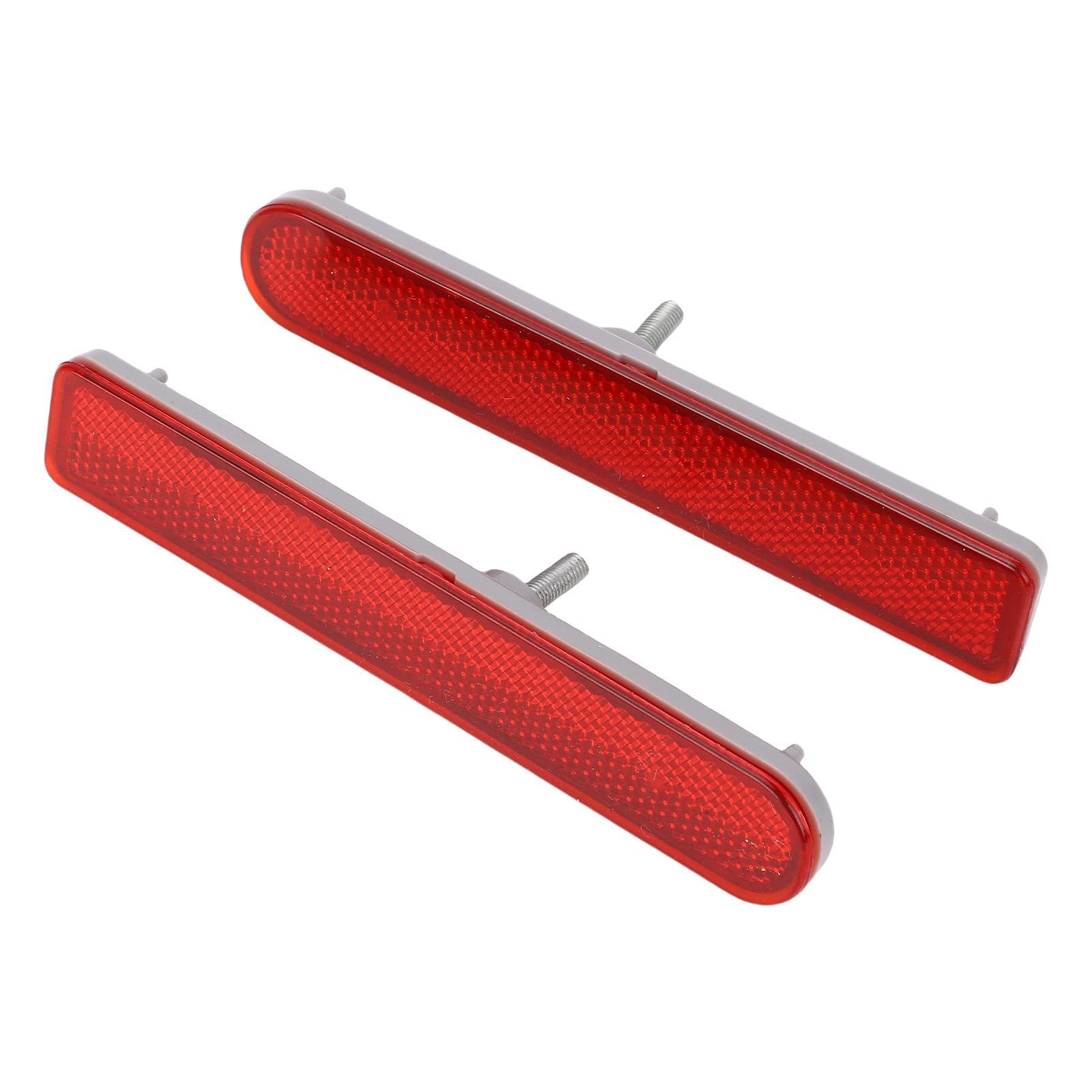 1 Pair Rear Bumper Reflector 8191035060 Red Lens Car Tail Reflector Trim Replacement for FJ