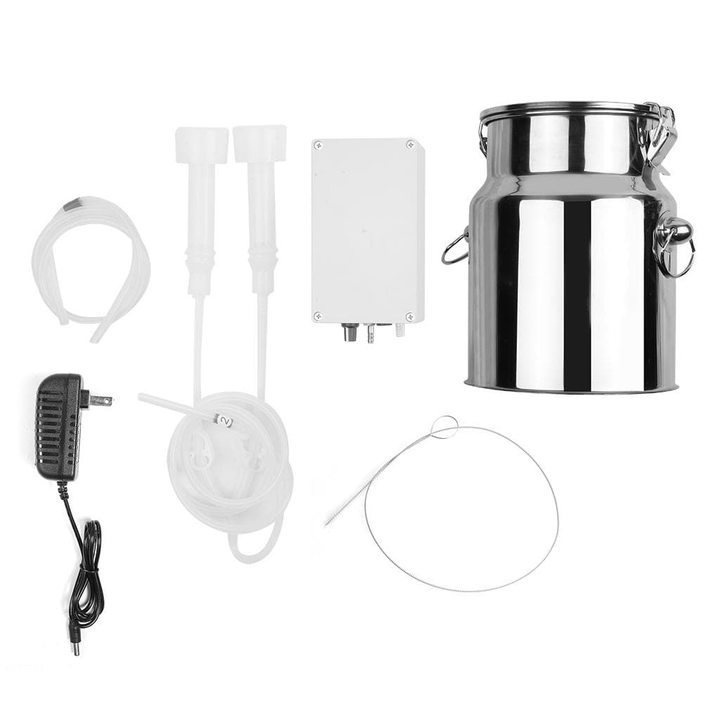 5L Household Electric Goat Cow Milking Machine with Vacuum Pump