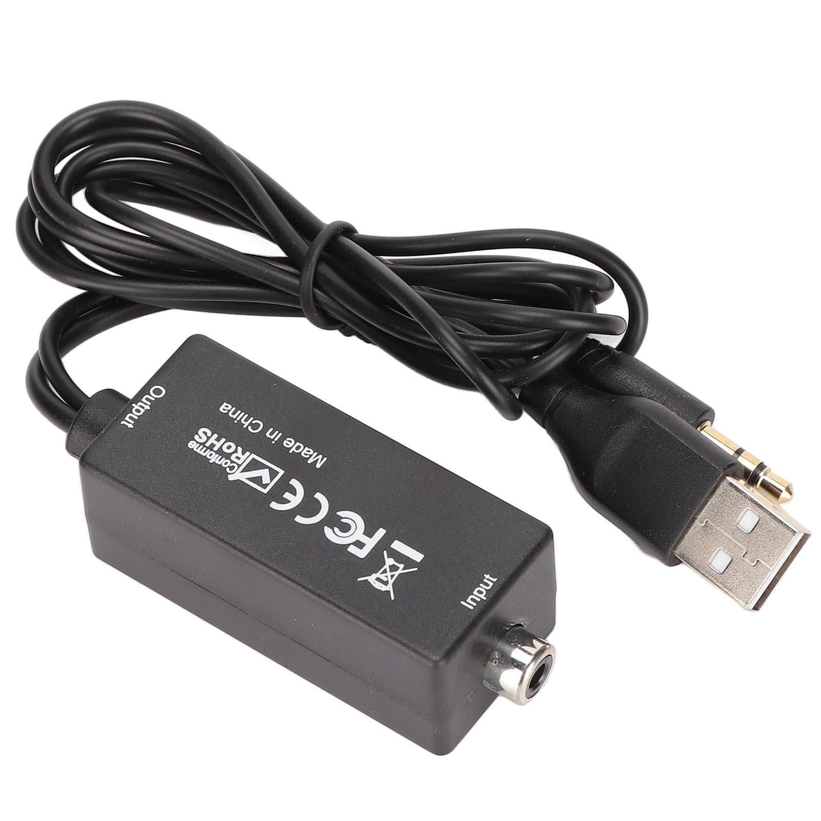 D15 Digital to Analog Converter Plug and Play PVC Wire Body DAC Converter for TV Set Top Box DVD