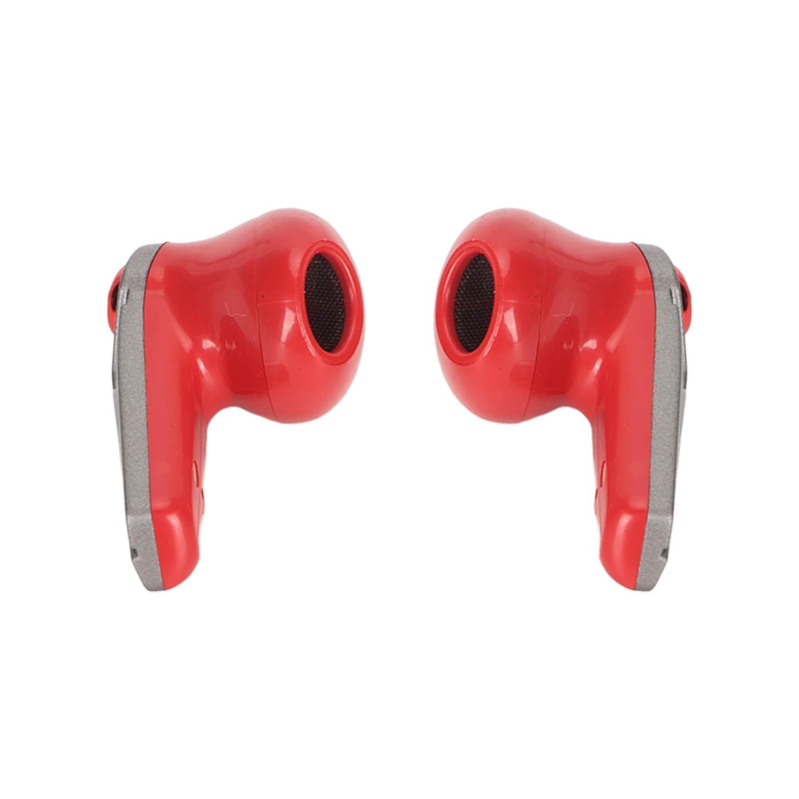 Wireless Gaming Earbuds Bluetooth 5.3 Noise Cancellation HiFi IPX4 Waterproof Gaming Headphones red